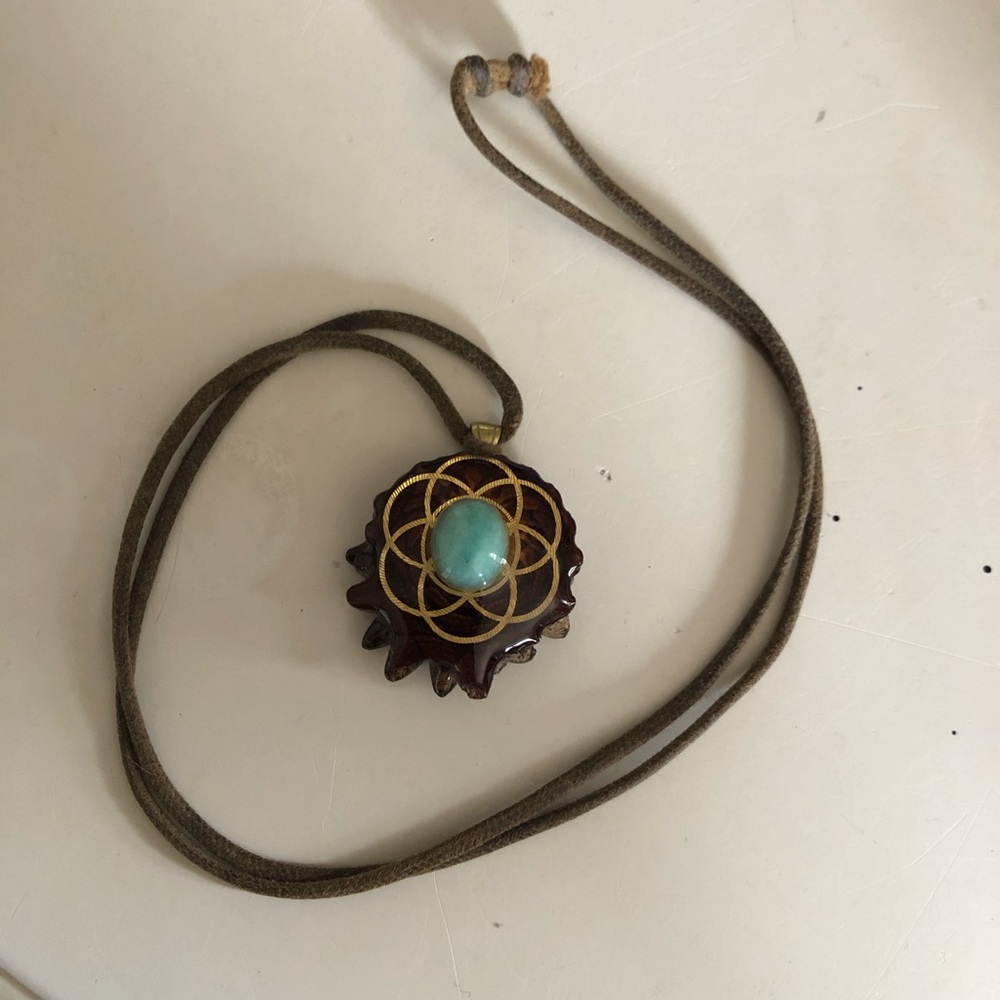 Amazonite Third Eye Pinecone